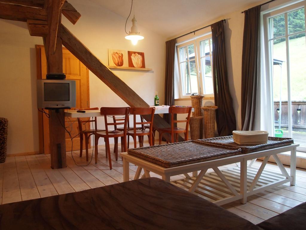 Landhof Schober Appartementen Weissbriach Cameră foto